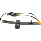 2000 Dodge Ram 2500 Van Window Regulator with Motor 3