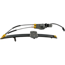 2000 Dodge Ram 2500 Van Window Regulator with Motor 1