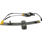 2000 Dodge Ram 2500 Van Window Regulator with Motor 3