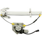 2000 Nissan Xterra Window Regulator with Motor 1