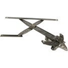 2000 Honda Civic Window Regulator Only 1