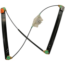 2007 Volkswagen Touareg Window Regulator Only 2