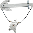 2000 Nissan Altima Window Regulator Only 1