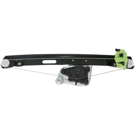 2011 Bmw 335d Window Regulator Only 2