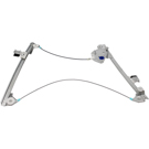 2005 Cadillac SRX Window Regulator Only 2