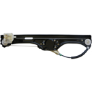 2007 Bmw X5 Window Regulator Only 2