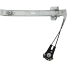 BuyAutoParts Mazda Window Regulator Only 17-54225AN