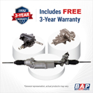 BAP Steering 3 Year Warranty