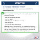 80-00709 Fitment Infographic
