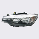 2017 Bmw 320i Headlight Assembly Pair 3