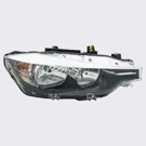 2017 Bmw 320i Headlight Assembly Pair 2