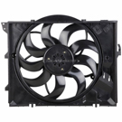 2012 Bmw 328i Cooling Fan Assembly 1