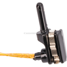 2017 Mercedes Benz C350e Brake Pad Sensor 2