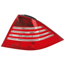 2004 Mercedes Benz S500 Tail Light Assembly Pair 3