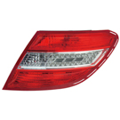 2009 Mercedes Benz C350 Tail Light Assembly Pair 3