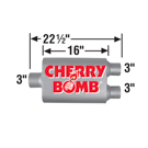 Cherry Bomb Muffler 88110CB