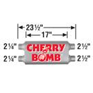 Cherry Bomb 88115CB Muffler 3