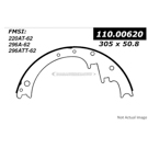 Centric Parts 111.00620 Brake Shoe Set 1