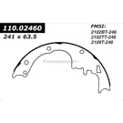 1968 Chevrolet ChevyII Brake Shoe Set 2