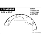 1964 Gmc G1500 Brake Shoe Set 1