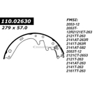 1982 Ford Bronco Brake Shoe Set 2