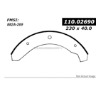 1973 Volkswagen Thing Brake Shoe Set 1