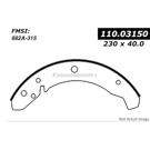 1982 Porsche 924 Brake Shoe Set 1