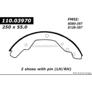 Centric Parts 111.03970 Brake Shoe Set 1