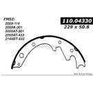 1968 Amc Rebel Brake Shoe Set 1