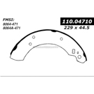 1976 Mercury Capri Brake Shoe Set 2