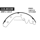 1997 Dodge Neon Brake Shoe Set 2