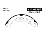 Centric Parts 111.05250 Brake Shoe Set 2