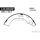 1982 Nissan Sentra Brake Shoe Set 1