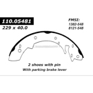 1989 Eagle Medallion Brake Shoe Set 2
