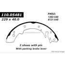 1989 Eagle Medallion Brake Shoe Set 1