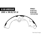 1987 Chevrolet Nova Brake Shoe Set 1