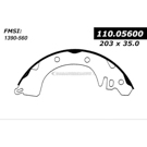 1987 Dodge Colt Brake Shoe Set 2