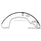 1992 Cadillac Deville Brake Shoe Set 1