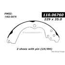 2000 Subaru Forester Brake Shoe Set 1