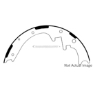2000 Mazda B3000 Brake Shoe Set 1