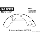 Centric Parts 111.07350 Brake Shoe Set 1
