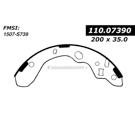 2003 Mazda Protege Brake Shoe Set 2
