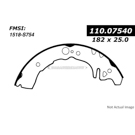 2000 Toyota Echo Brake Shoe Set 1