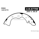 Centric Parts 111.07790 Brake Shoe Set 1