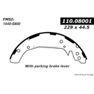 2006 Chrysler Sebring Brake Shoe Set 1