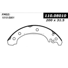 Centric Parts 111.08010 Brake Shoe Set 2