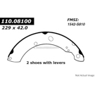 2004 Chrysler PT Cruiser Brake Shoe Set 1