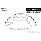 Centric Parts 111.08721 Brake Shoe Set 1