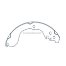 2011 Jeep Compass Brake Shoe Set 2