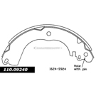 2014 Mitsubishi Lancer Brake Shoe Set 2